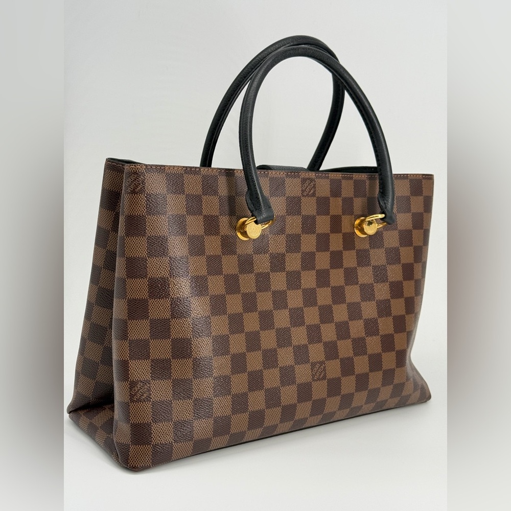 Louis Vuitton Damier Ebene Riverside Top Handle Bag - Picture 7 of 12